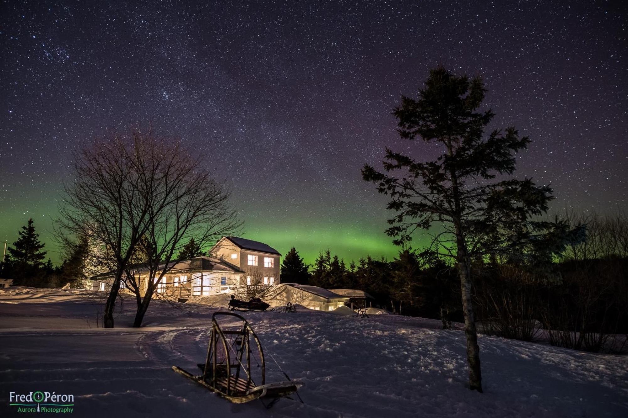 Gite Aux Jardins De L'Anse Bed and Breakfast Percé Exterior foto