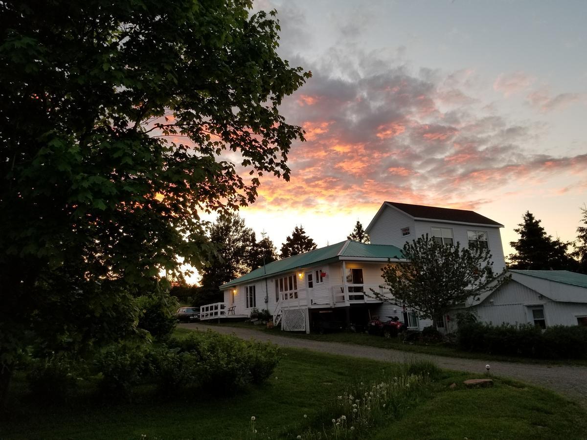 Gite Aux Jardins De L'Anse Bed and Breakfast Percé Exterior foto